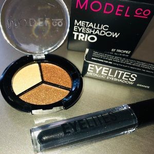 ✨Eyeshadow trio+Metallic Shadow combo✨